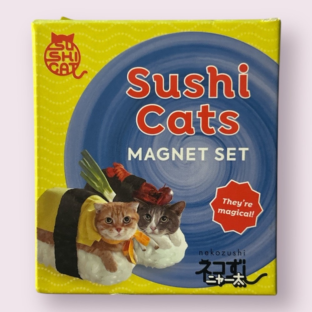 Sushi Cat Magnet / Mini Book set of‎ 15